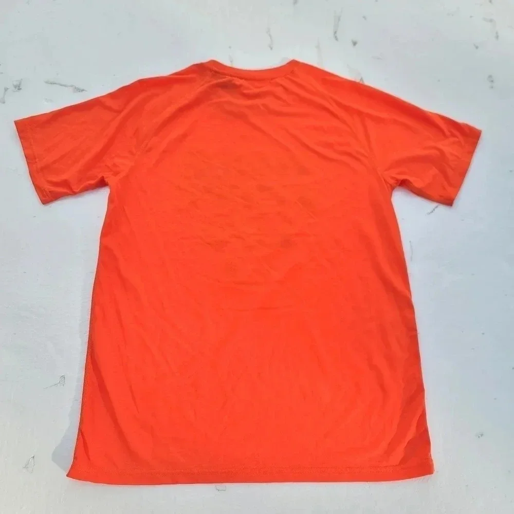 NWT Adidas The Go-To Tee University Miami Mens L Orange Short Sleeve College M